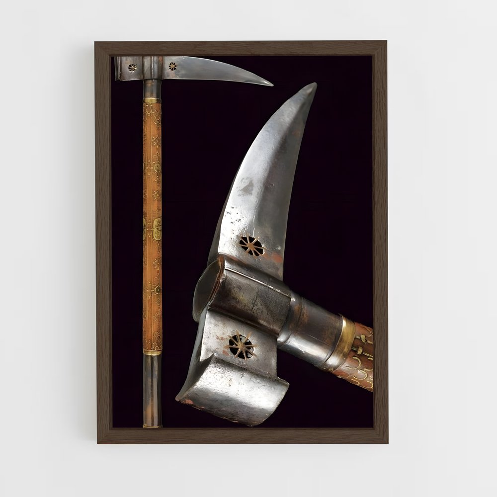 ap-mace-4 cadre Bois foncé