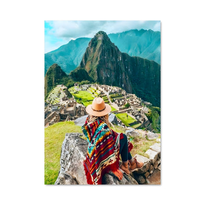 Poster Contemplation Inca