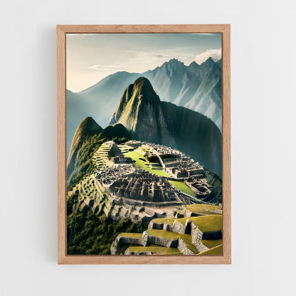 ap-machu picchu-5 cadre Bois clair