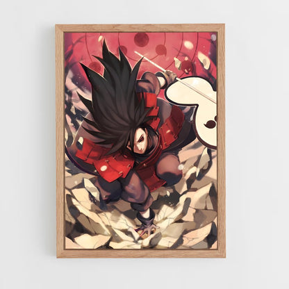 ap-madara uchiha-6 cadre Bois clair
