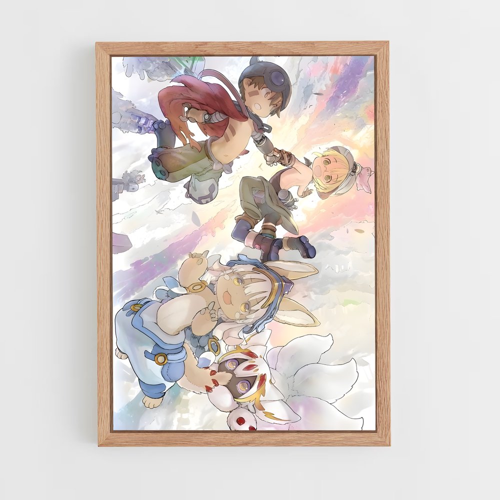 ap-made in abyss-3 cadre Bois clair