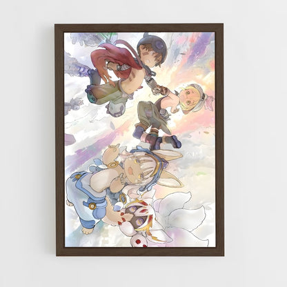 ap-made in abyss-3 cadre Bois foncé
