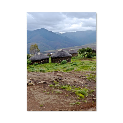 Poster Village Montagnard