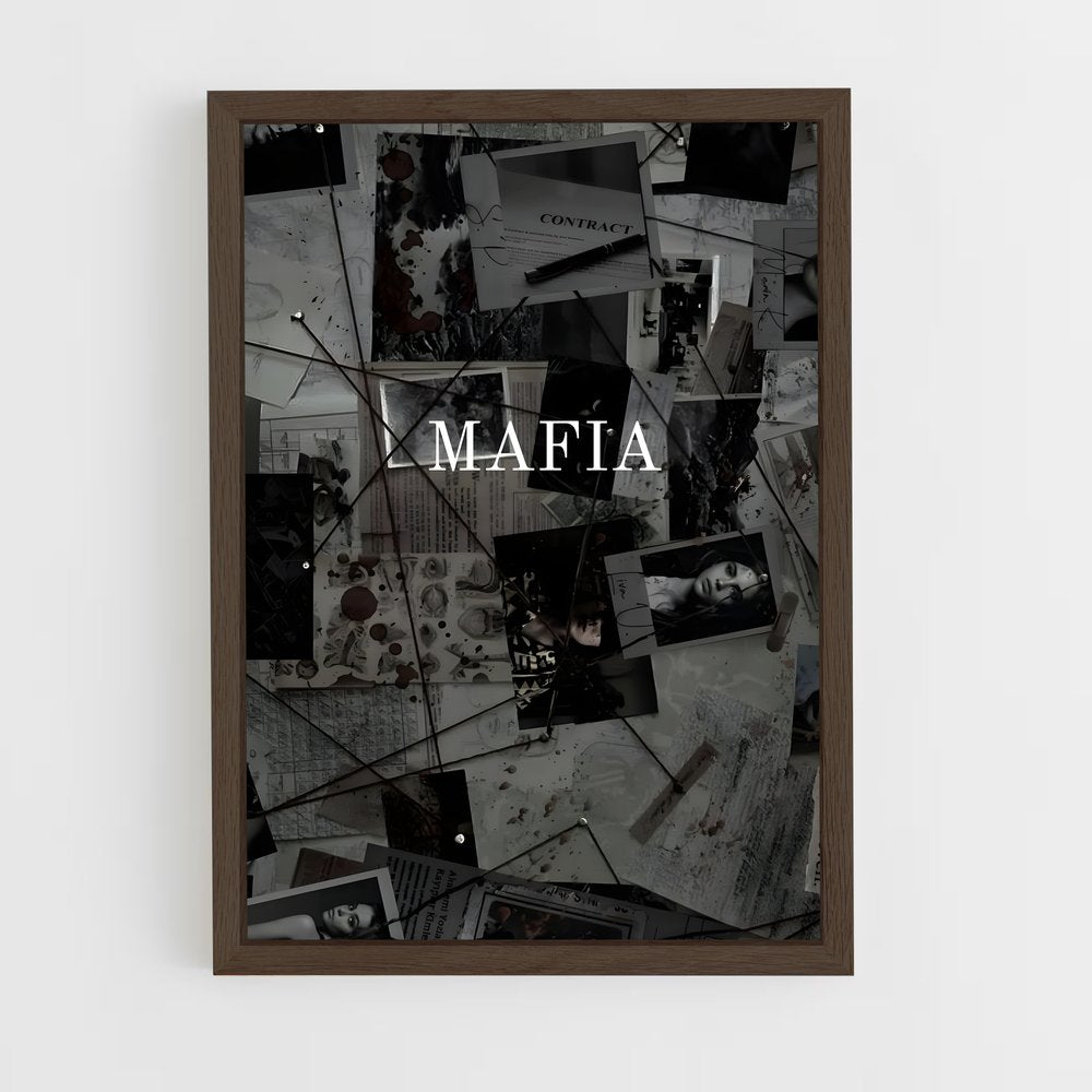 ap-mafia-3 cadre Bois foncé