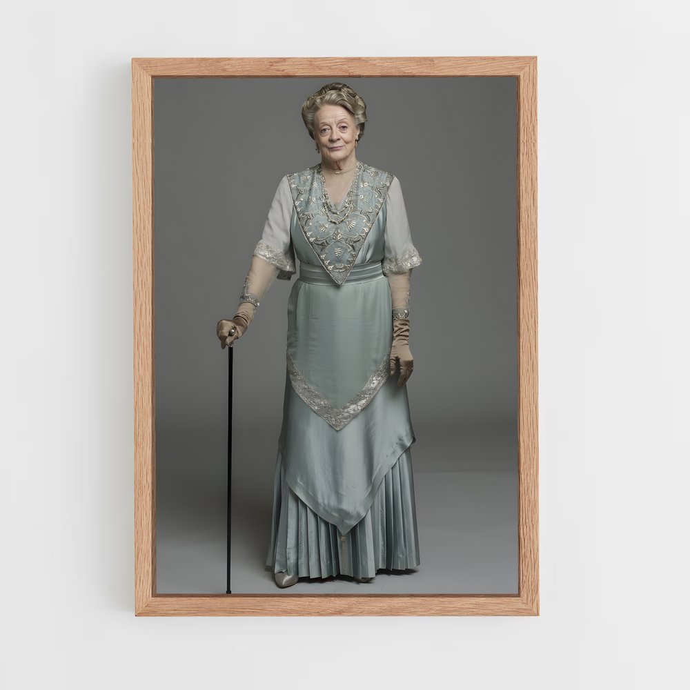 ap-maggie smith-4 cadre Bois clair