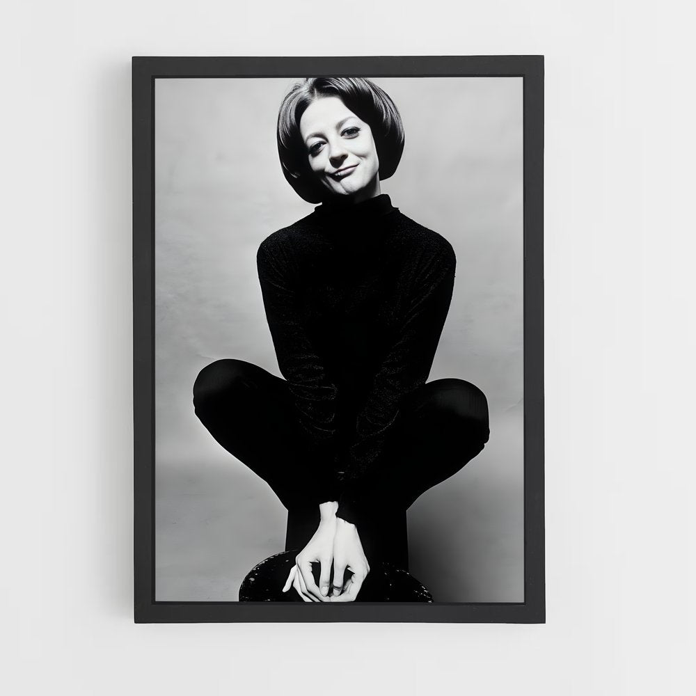ap-maggie smith-7 cadre Noir