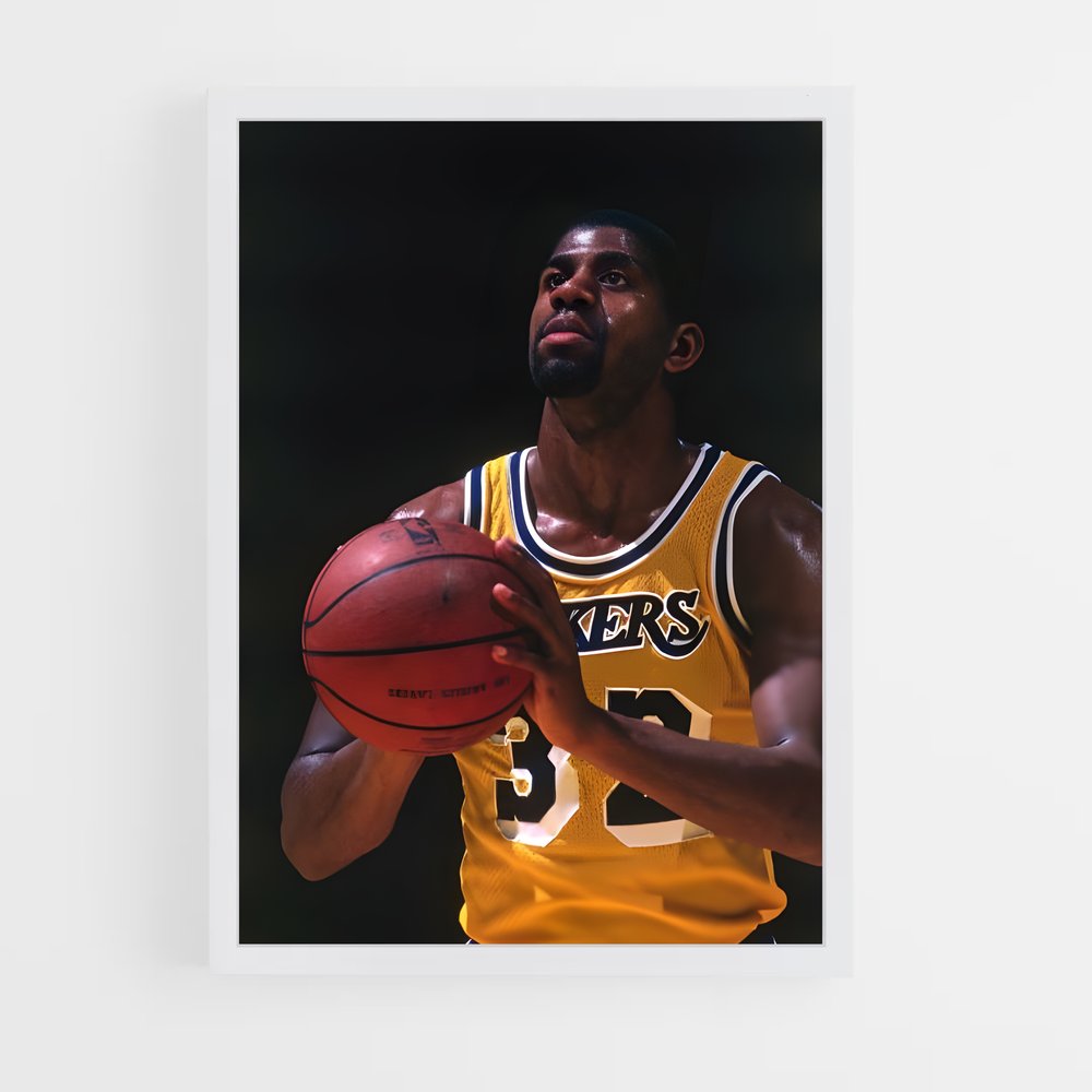 ap-magic johnson-4 cadre Blanc