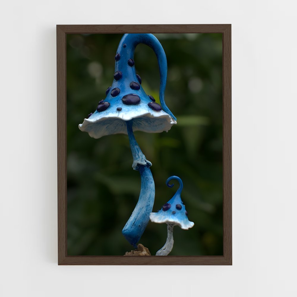 ap-magic mushroom-14 cadre Bois foncé