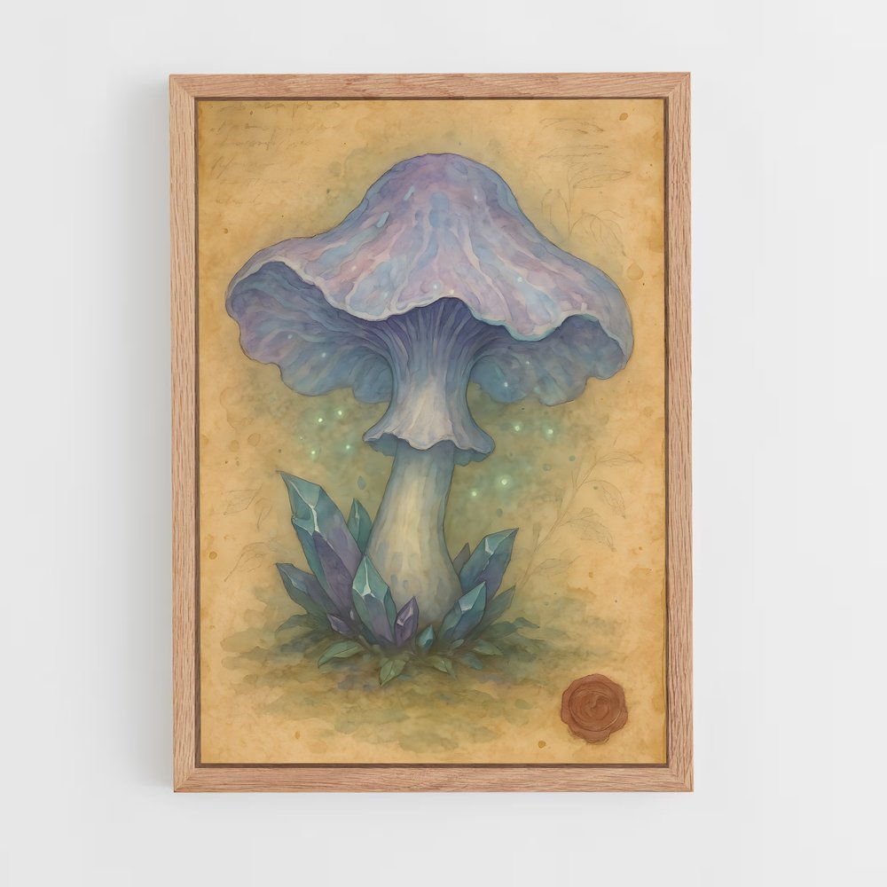 ap-magic mushroom-2 cadre Bois clair