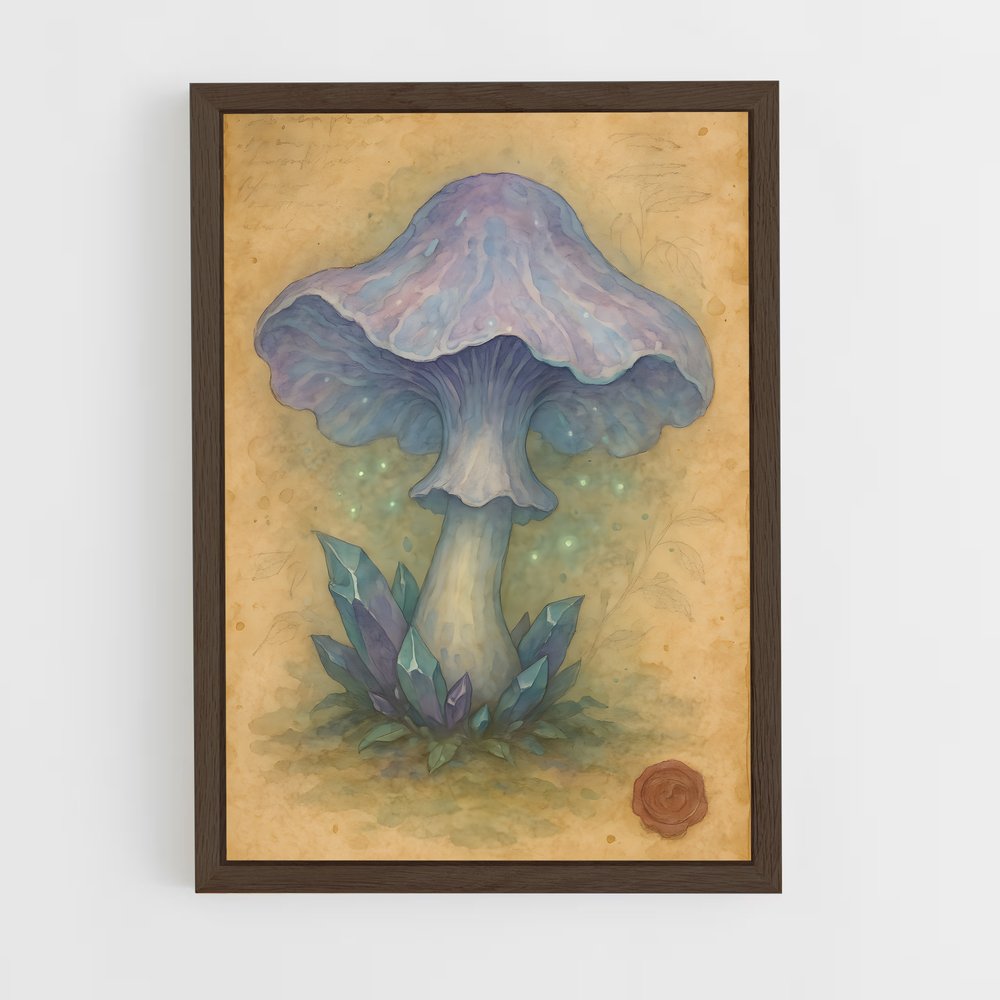 ap-magic mushroom-2 cadre Bois foncé