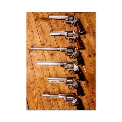 Poster Pluie de Revolvers