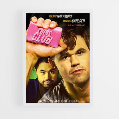 ap-magnus carlsen-1 cadre Blanc