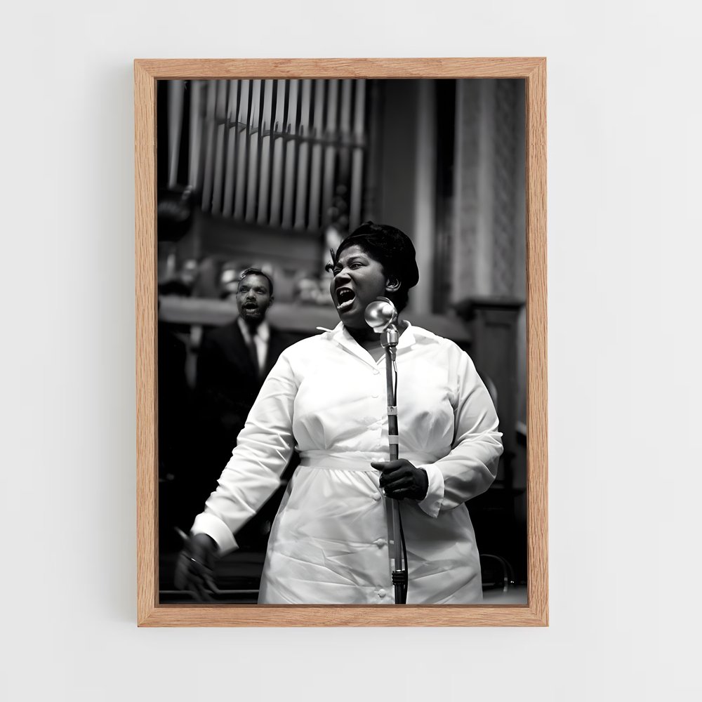 ap-mahalia jackson-2 cadre Bois clair