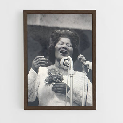 ap-mahalia jackson-3 cadre Bois foncé