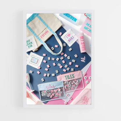 ap-mahjong-5 cadre Blanc