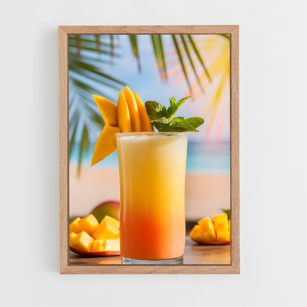 ap-mai tai-1 cadre Bois clair