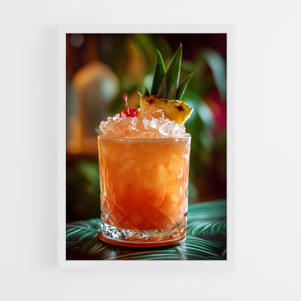 ap-mai tai-4 cadre Blanc
