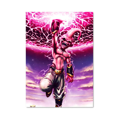 Poster Majin Buu en Folie