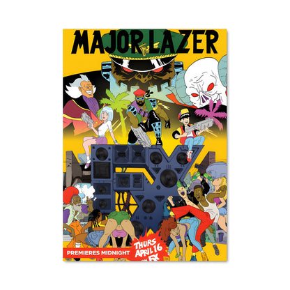 Poster Major Lazer: Animated Vibes