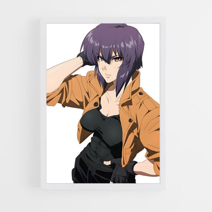 ap-major motoko kusanagi-1 cadre Blanc