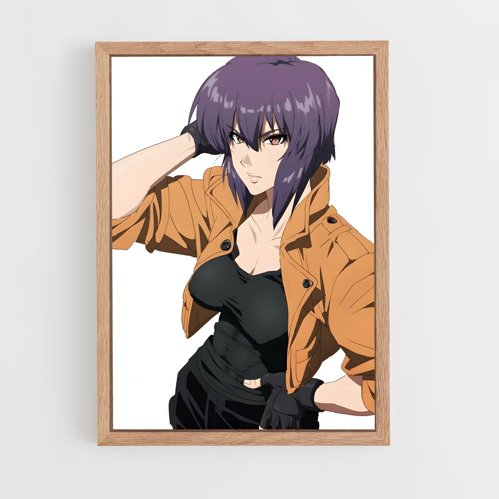 ap-major motoko kusanagi-1 cadre Bois clair