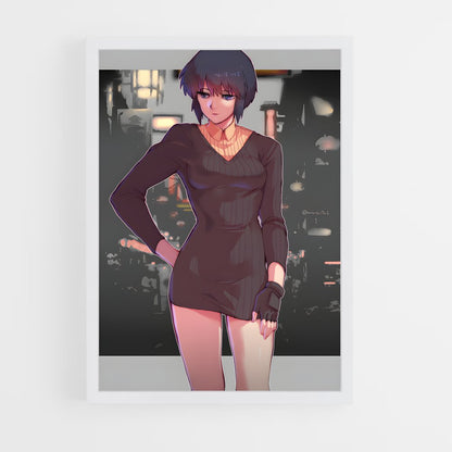 ap-major motoko kusanagi-2 cadre Blanc