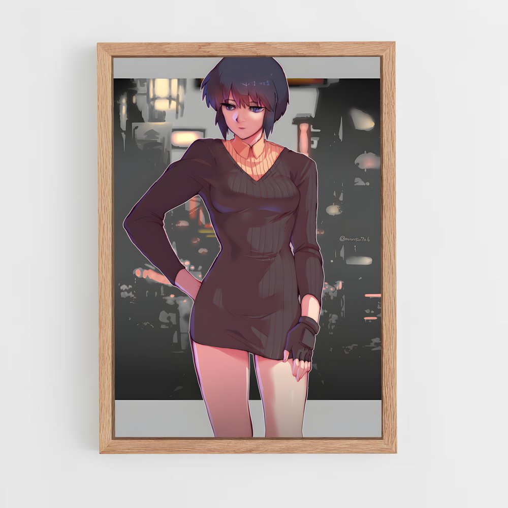 ap-major motoko kusanagi-2 cadre Bois clair