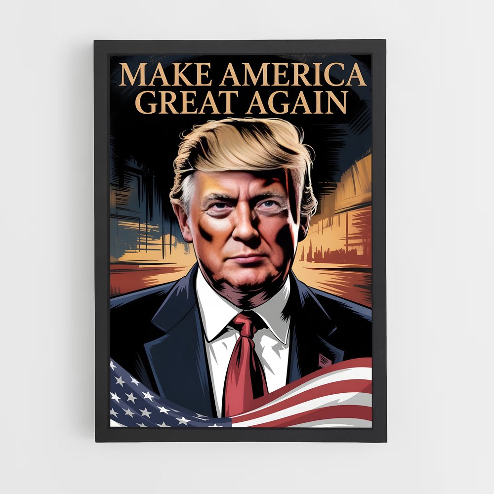 ap-make america great again-1 cadre Noir