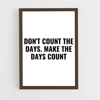 ap-make it count-2 cadre Bois foncé