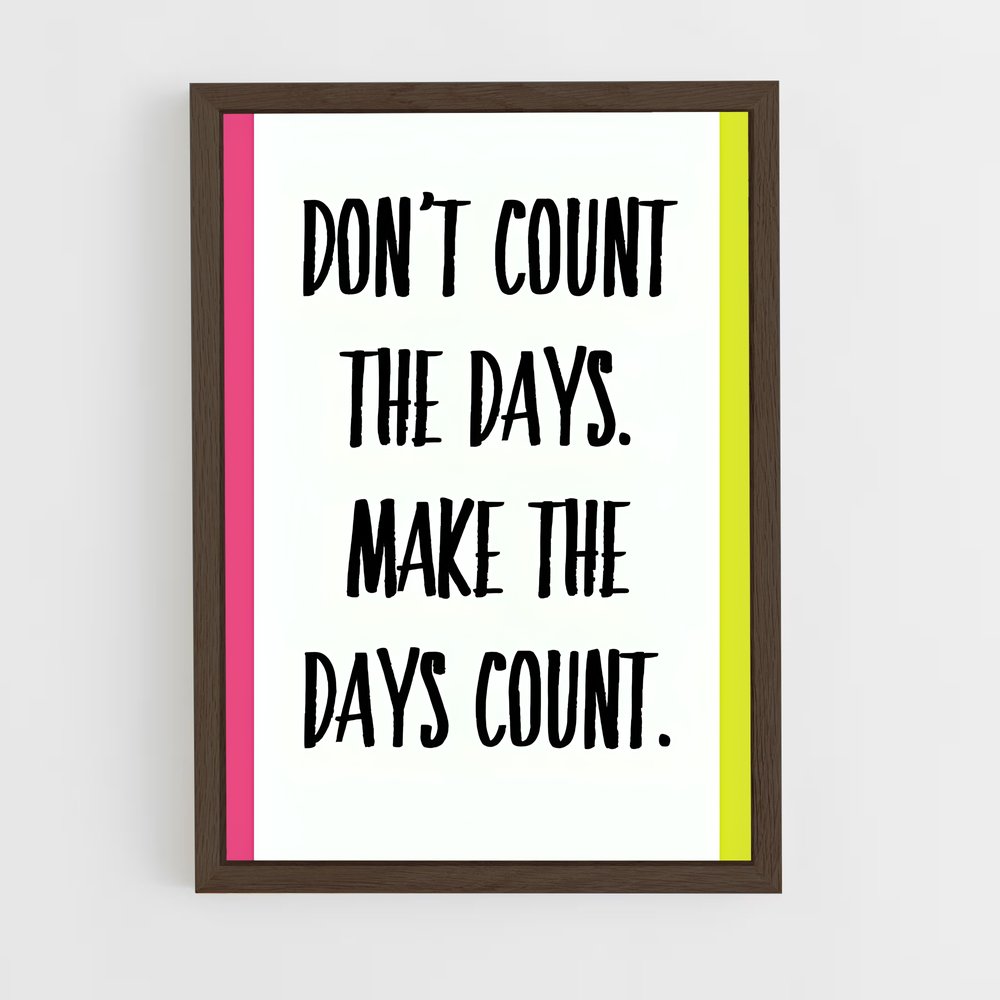 ap-make it count-3 cadre Bois foncé