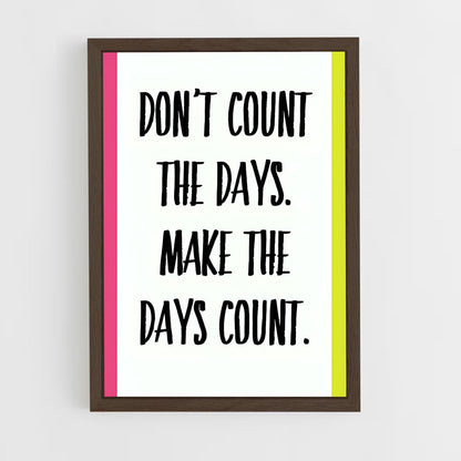 ap-make it count-3 cadre Bois foncé