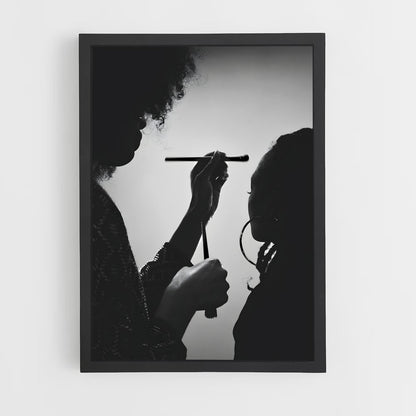 ap-makeup artist-6 cadre Noir