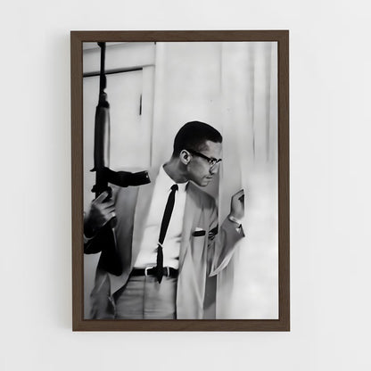 ap-malcolm x-2 cadre Bois foncé