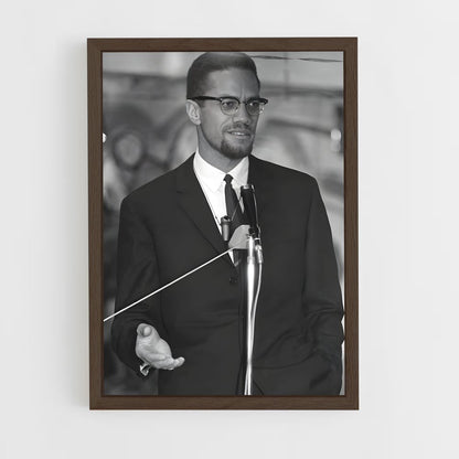 ap-malcolm x-3 cadre Bois foncé