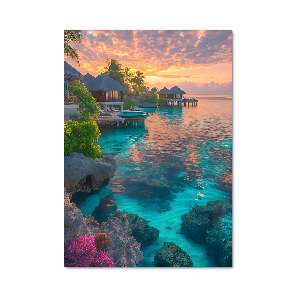 Poster Maldives 88665