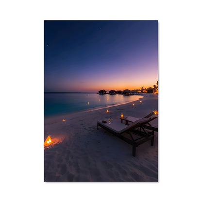 Poster Détente Tropicale