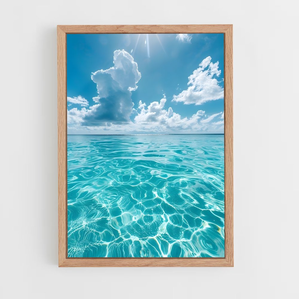 ap-maldives beach-9 cadre Bois clair