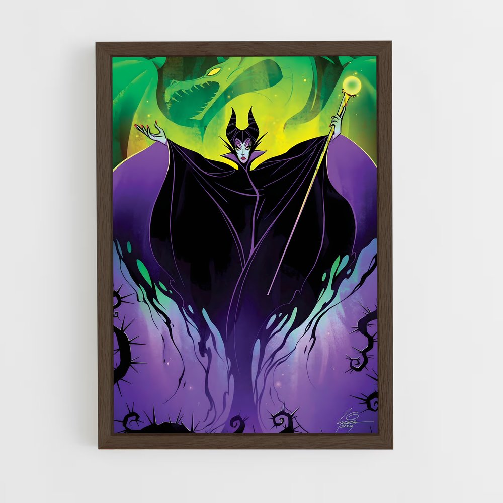 ap-maleficent-5 cadre Bois foncé