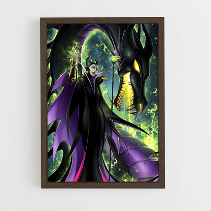 ap-maleficent-7 cadre Bois foncé
