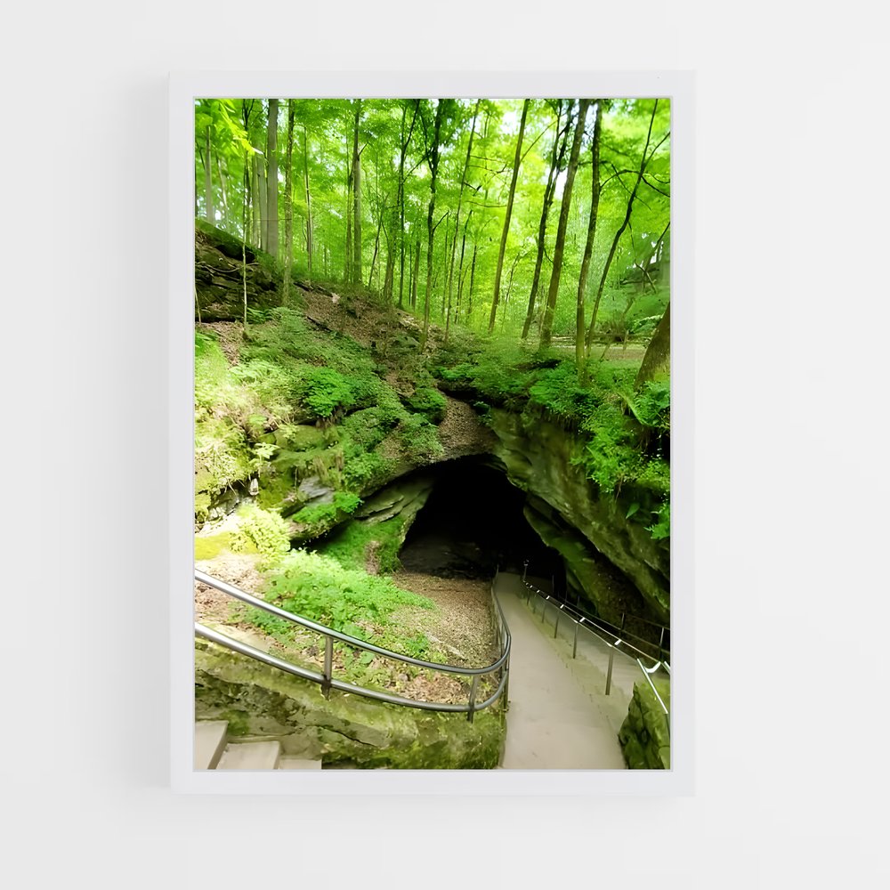 ap-mammoth cave-1 cadre Blanc