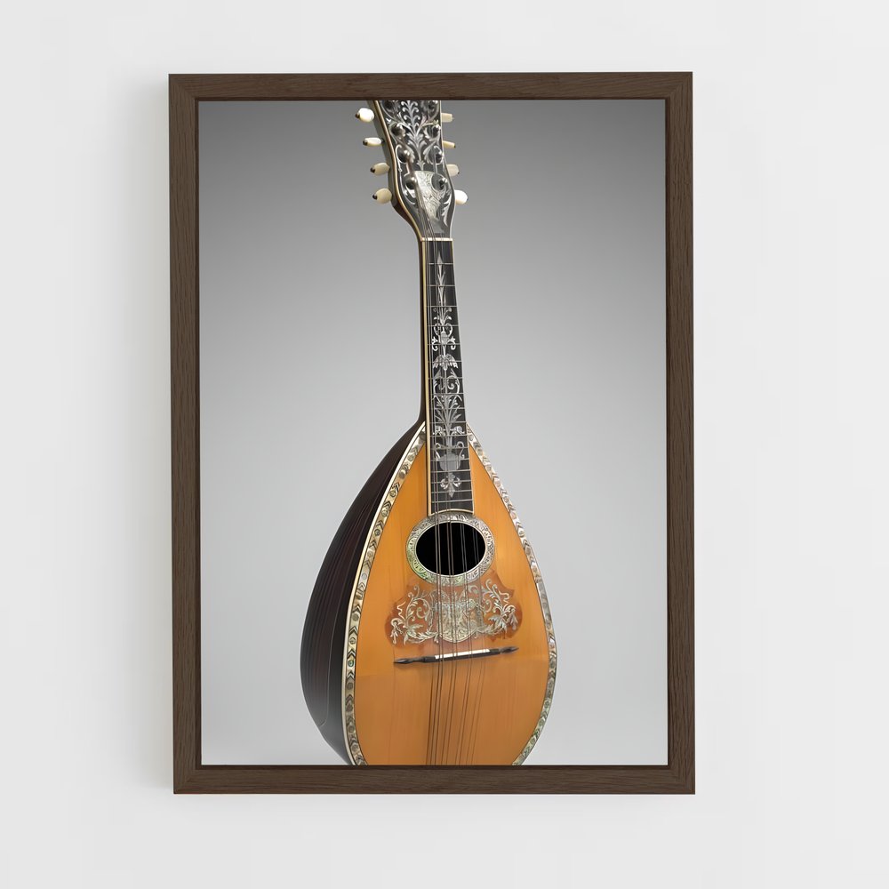 ap-mandolin-1 cadre Bois foncé