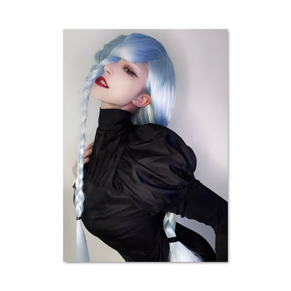 Poster Blue Haired Diva