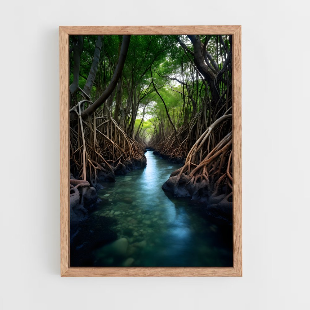 ap-mangrove-12 cadre Bois clair