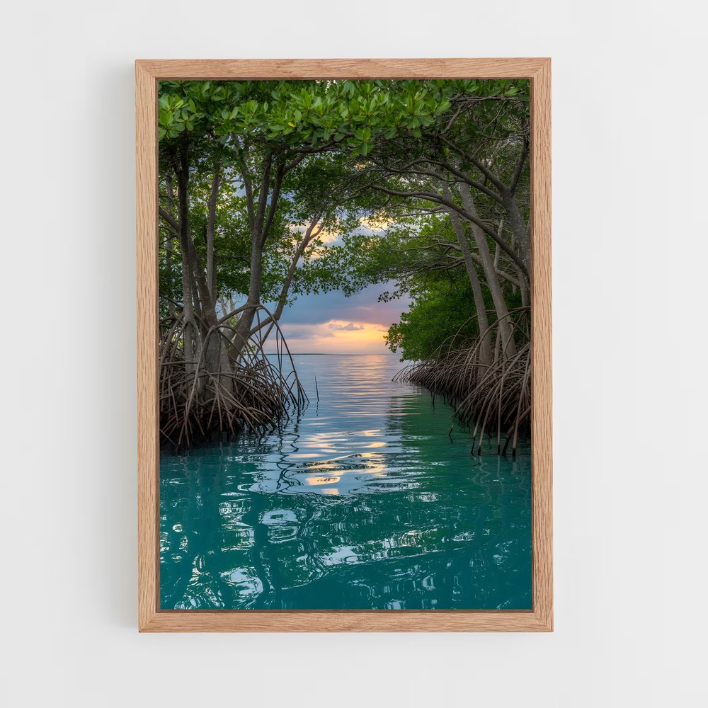 ap-mangrove-4 cadre Bois clair