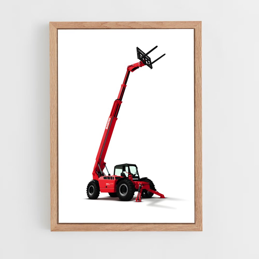 ap-manitou telehandler-1 cadre Bois clair