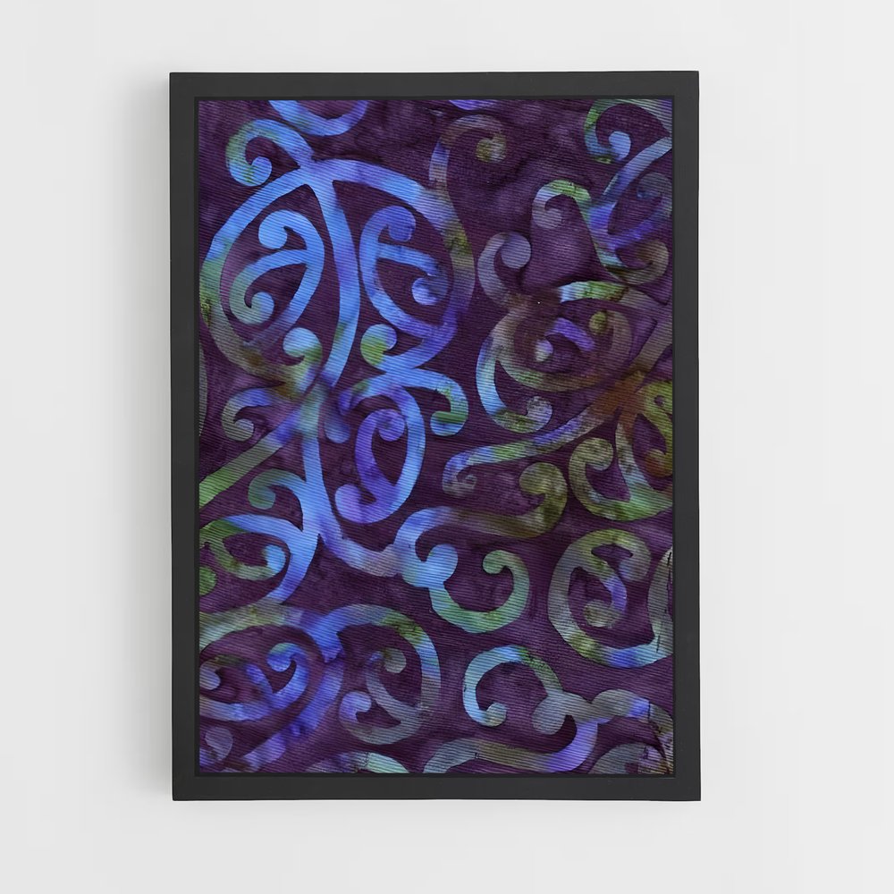 ap-maori patterns-2 cadre Noir