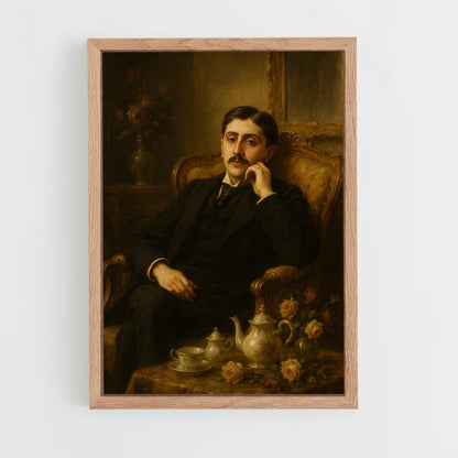 ap-marcel proust-1 cadre Bois clair