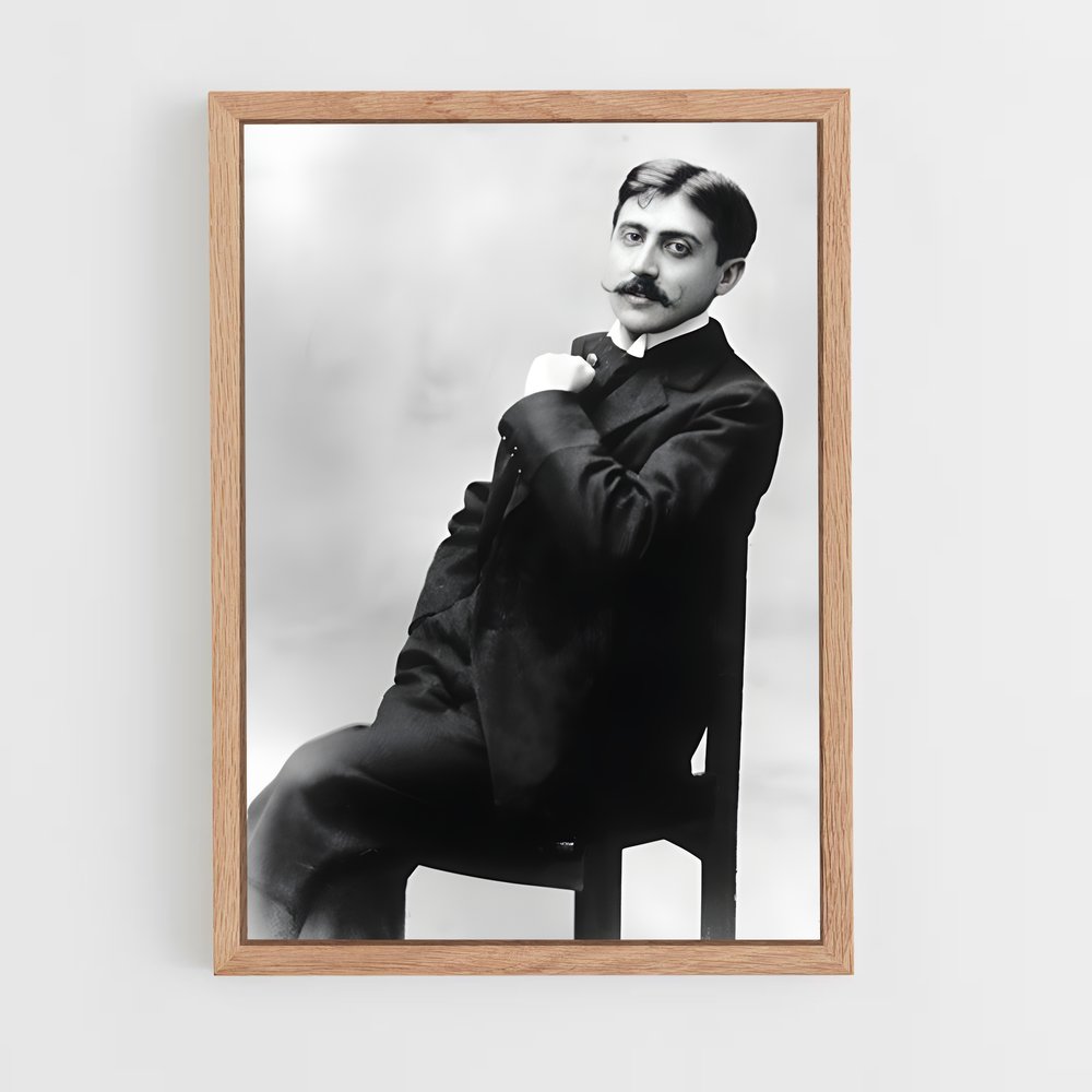 ap-marcel proust-2 cadre Bois clair