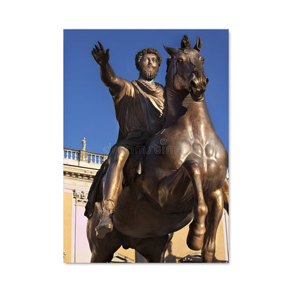 Poster L'Équitation de Marc Aurèle
