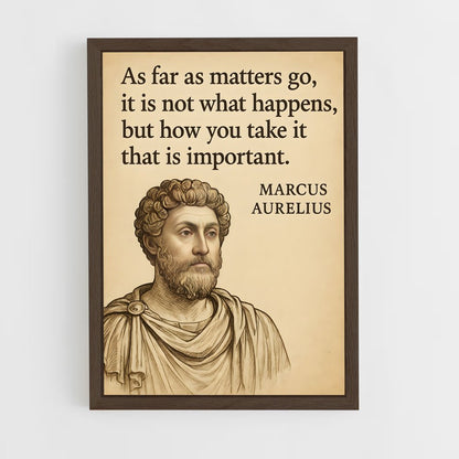 ap-marcus aurelius-1 cadre Bois foncé